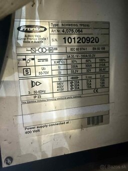 Fronius TPS 330 TransPuls Synergic – zváračka - 4