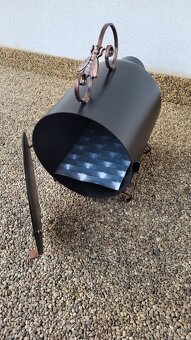 Udiareň,kovové ohnisko,dymbox. - 4