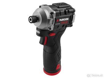 Nová sada 12V skrutkovač + uťahovák + 2 batérie + nabíjačka - 4