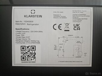 Kombinovaná menšia chladnička - 4