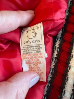 Tepla chlapčenská bunda, veľ. 74/80 - 4