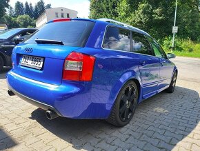 Audi S4 4.2 V8 / RS Blue perleť / 253 KW / Manuál. - 4