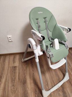 Jedálenská stolička peg perego - 4