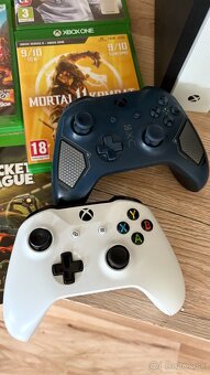 Xbox One 2x ovládač Kinect slúchadlá hry - 4