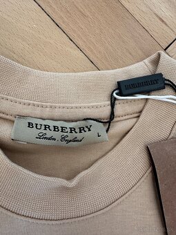 Panske tricko Burberry béžové - 4