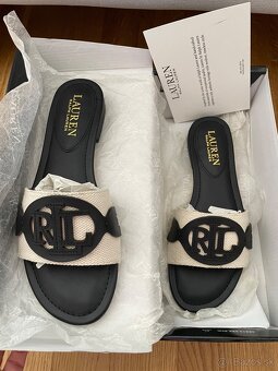 Slapky original Ralph Lauren velkost 38 ale sedia na 37 - 4