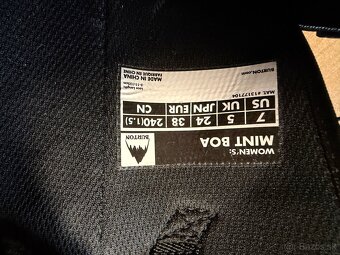 Snowboardove topanky Burton mint boa - 4