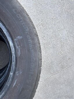 Predám letnú sadu 4ks 195/65 R15 CONTINENTAL - 4