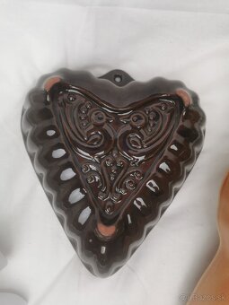 Keramika, forma, srdce, dievča - 4