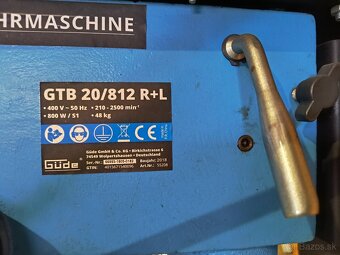 Stolová vŕtačka - 4