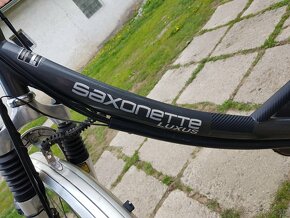 Predám motorový bicykel saxonette luxus - 4