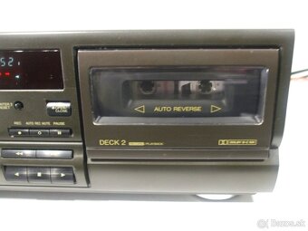 Kazetovy 2-deck TECHNICS RS-TR373 Dolby B, C, vyroba v Japan - 4
