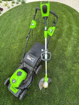 Aku kosacka značky Greenworks (cely set) - 4