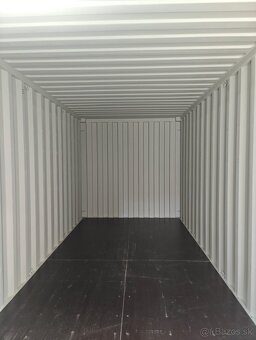 Lodny namorny kontajner 20DC Ral 7016 a 9010 - 4