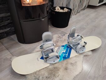 Snowboard 110 cm s viazaním - 4