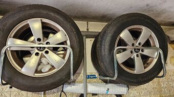 Aez Wave 5x114,3 r16 et40 + letne pneu 215/65 r16 - 4