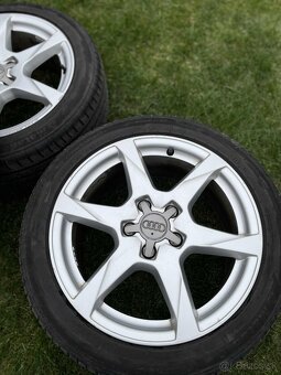 Original AUDI 5x112, r17 + pneu - 4