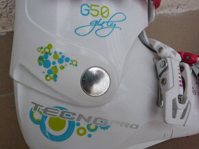 detské lyžiarky ružovobiele - č.33, MONDO 210  super cena - 4