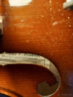 Predám staré husle Ladislav F.Prokop ČR - 4
