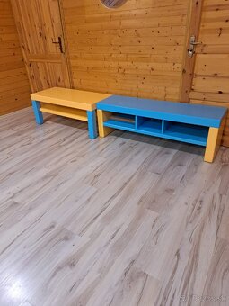 Detský set stolík a lavica - 4