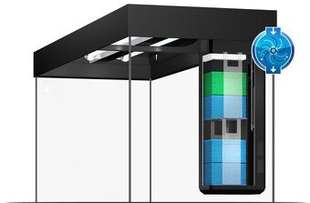 Akvarium Juwel 125 L, TOP stav s komplet prislusenstvom - 4