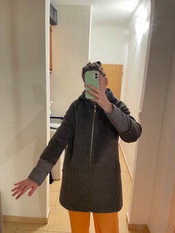 Sivá bunda/kabát - 4