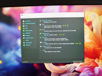 notebook Dell Latitude 7480 - Core i5-7300u, 8GB, SSD, W10 - 4