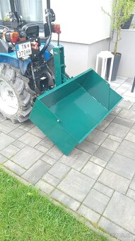 Transportný box manuálne sklápateľný za malotraktor - 4