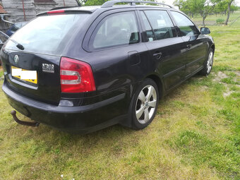 kapota, naraznik, blatnik škoda octavia II combi čierna - 4