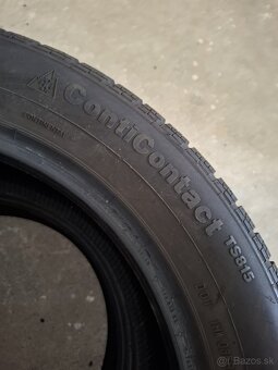 Jazdené zimné pneu 2ks 215/55 R17 94V Continental CC TS815 - 4