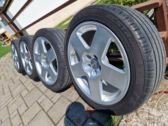 Audi R16 disky 7J ET31 + pneu 205/45 r16 - 4