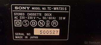 Predám double deck Sony, JVC, Aiwa a Universum - 4