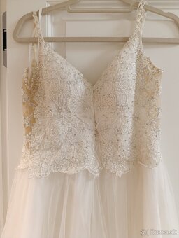 Svadobné šaty 36-38 - 4