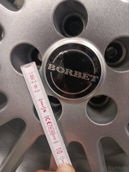 Predám al. disky značky BORBET - 4