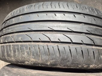 215/55 r18 letné 4 ks CONTINENTAL dezén 7,5 - 6 mm - 4