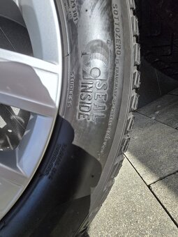 Disky VW 7X17. ET 38 zimne pneu TPMS - 4