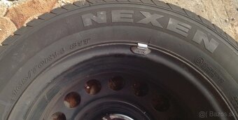 Pneumatiky 3x letné + 2x zimné s plech. diskami - 4