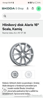 Hliníkové disky 16" VW, Seat,Škoda - 4
