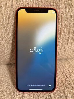 📱 Predám iPhone 12 mini (RED edition 🔴) – 64 GB - 4