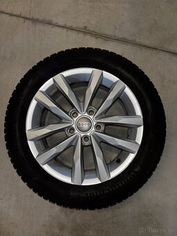 Zimne pneu 205/55 R16 na orignal 16" VW diskoch - 4