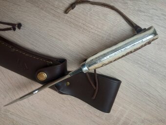 Starý poľovnícky nôž Carl Schliper Solingen Germány - 4