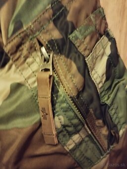 Predám bombera maskač ALPHA INDUSTRIES - 4