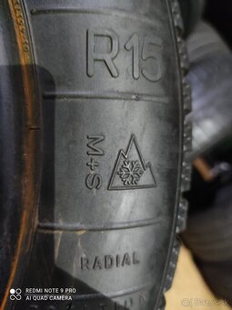 Predám zimné pneumatiky 185/60R15 84T - 4