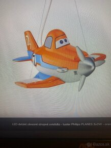 Detský luster v tvare lietadla - 4