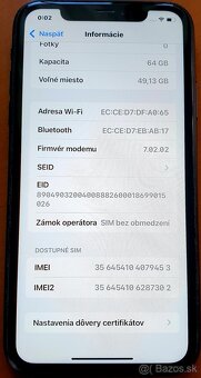 iPhone XR 64GB čierny veľmi pekný stav / super cena - 4