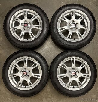 Zimná sada 5x100 R15 , 185/60/15 Seat Toledo, Ibiza, Polo - 4