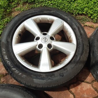 Predam hlinikove disky na Nissan Qashqai 17 zoll - 4