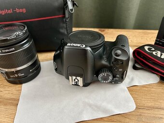 Canon 550D + 18-55 IS + brašňa (top stav) - 4