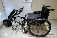 Predám prídavný elektrický pohon na invalidný vozík - 4