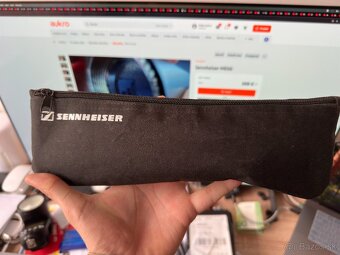 Shotgun Sennheiser ME66 mikrofón + K6P - 4